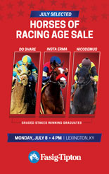 2019 Fasig-Tipton July Horses of Racing Age Sale