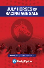 2020 Fasig-Tipton July Horses of Racing Age Sale