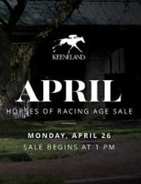 2021 Keeneland April Horses of Racing Age Sale