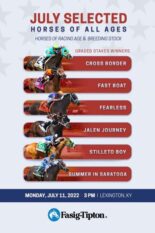 2022 Fasig-Tipton July Horses of Racing Age Sale